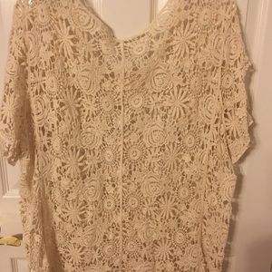 Crochet women’s top, Size 2X